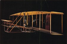 Military Postcards       First Manned Powered Flight Airplane