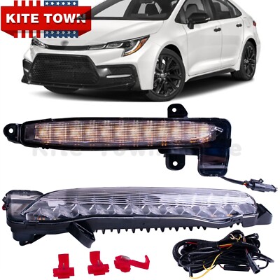 FOG LAMP LED COROLLA SE-XSE WITH WIRE AND SWITH
