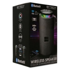 BYTECH Bass Boost Bluetooth Speaker, Dual Pairing  LED Color Change Light