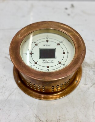 Altes seltenes Weems & Plath Digital Anemometer | Industrieller nautischer Wi...