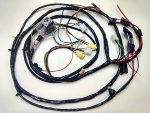 1969 69 Chevelle El Camino Forward Front Light Wiring Harness Warning