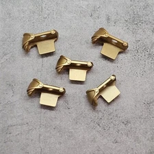 5pack Golden Shoulder Armor Blocks Accessories for Minifigures Gt5gsa16