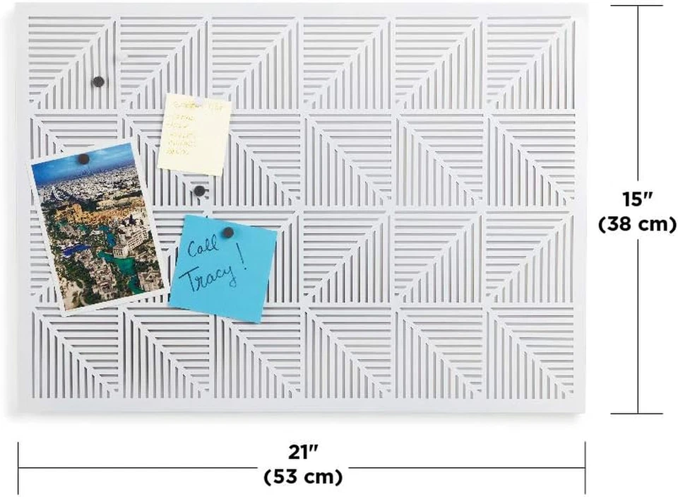 Trigon, настенная доска объявлений, магнитная доска и доска объявлений, белая - Изображение 3 из 4