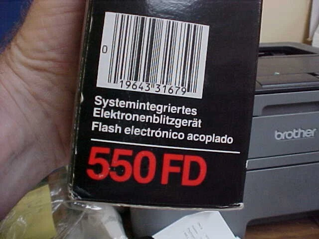 Vivitar 550FP Electronic Camera Flash NEW IN BOX - Image 3 of 3