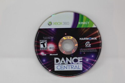 Dance Central Microsoft Xbox 360- Disc Only
