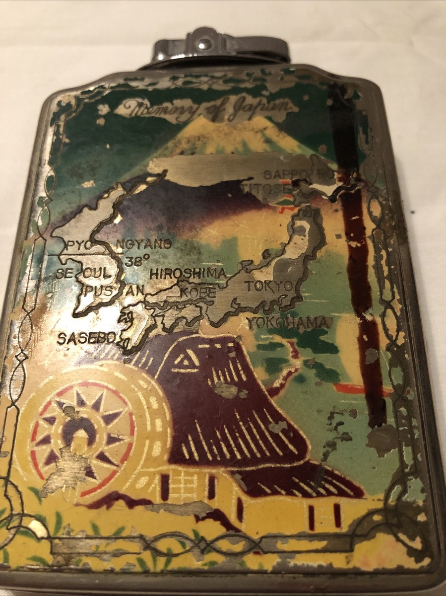 Vintage PRINCE Cigarette Case Lighter Combo Compact Memory Vintage PRINCE Cigarette Case Lighter Combo Compact Memory