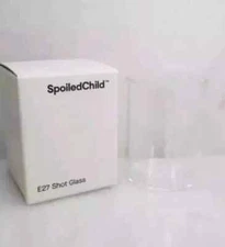 Spoiled.Child E27 Shot Glass. New In Box Authentic 