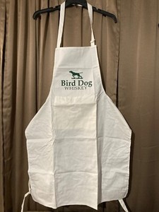 Bird Dog Whiskey Cotton White Men’s Grilling Dad’s One Size Apron 