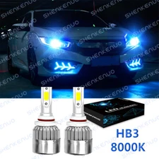 8000k Ice Blue Daytime Running DRL Headlight LED Bulbs for Honda Accord Civic 2x