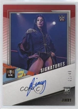2022 Panini WWE NXT NXT Signatures Red /49 Jinny #NS-JNY Rookie Auto RC