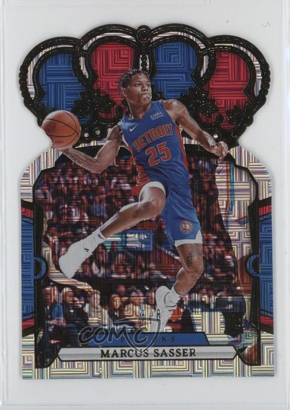2023-24 Panini Crown Royale Lucky Envelopes 3/8 Marcus Sasser #37 Rookie RC 17gb