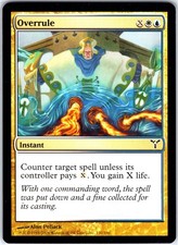 Overrule 120 C Dissension Magic the Gathering MTG LP