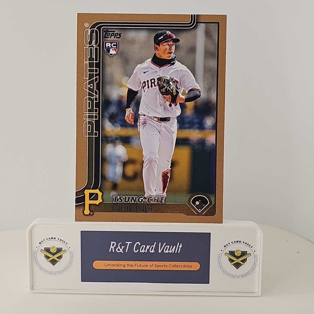 2025 Topps Update Series - Tsung Che Cheng #US72 Rookie RC Gold /2025 Pirates