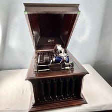 Rare Thomas Edison Amberola V Phonograph 1910's - Works Great Serial # 4928