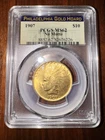 1907 $10 Indian Gold Eagle No Motto Philadelphia Hoard PCGS MS 62 - Clean Strike