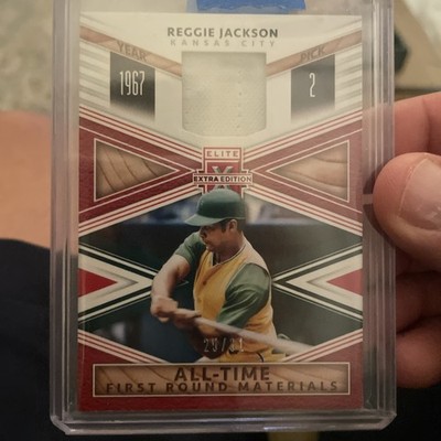 2020 Elite Extra Edition Reggie Jackson /31  AllTime RED First Round Material 