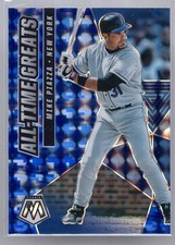 * 2021 Panini Mosaic - All-Time Greats Blue Camo #ATG4 - MIKE PIAZZA
