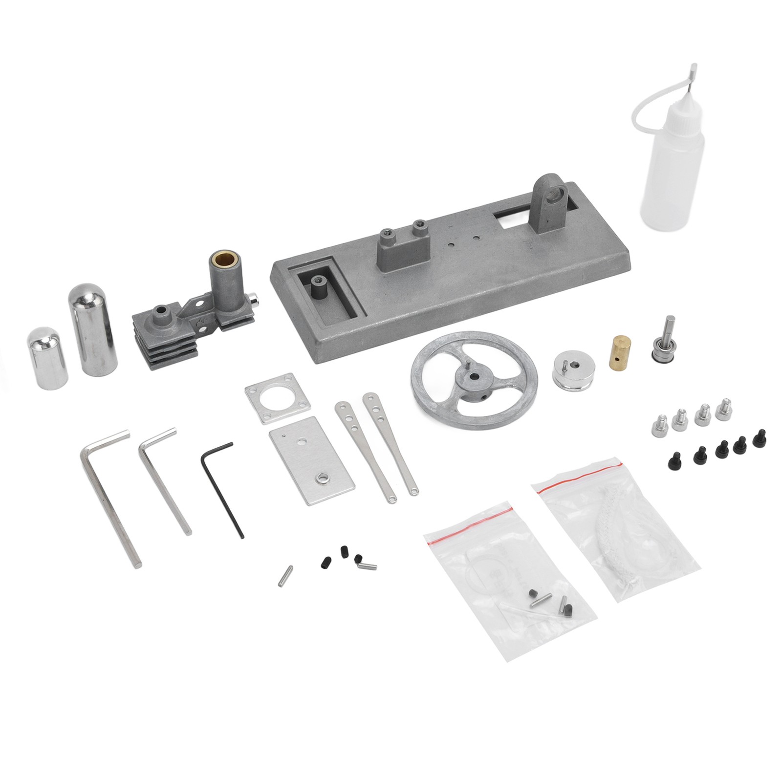 *DIY Stirling Engine Motor Model Assembly Set Zinc Alloy Physical Educational To