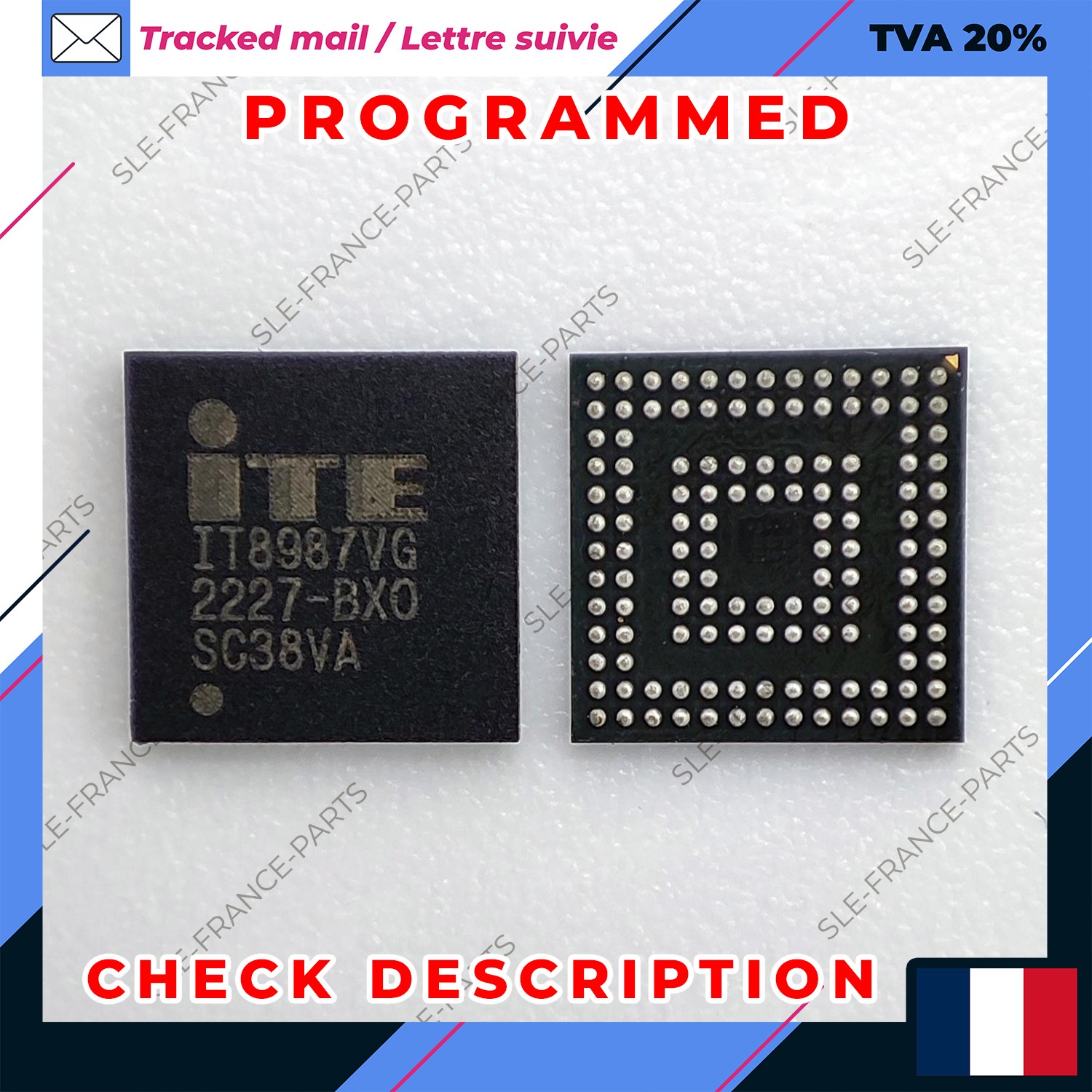 IT8987VG IT8987 BGA puce IO programmée pour réparation de carte mère