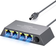 Starlink Mini Ethernet Adapter, Starlink Gen 3, Wired External Network, 4 Ports