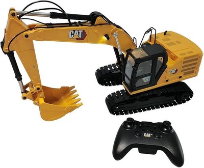Diecast Masters RC 1:16 Cat 320 Excavator w/ Bucket/Grapple & Hammer Attachments