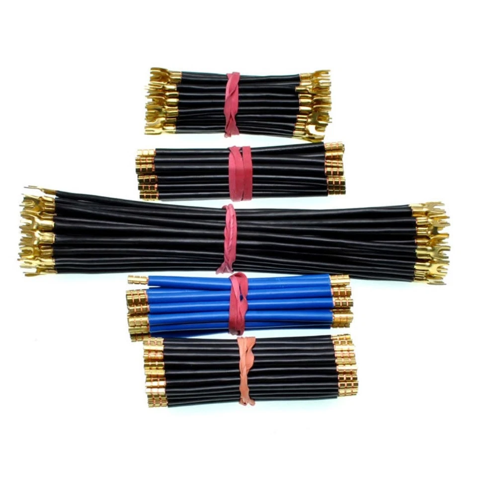 POLLMANN ELEKTROTECHNIK GMBH Verdrahtungsbrücke flexibel H07V-K 6-10mm² L 123-350mm schwarz / blau