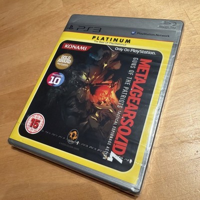 Metal Gear Solid 4 Guns of the Patriots Platinum (UK) - PS3 - Neu