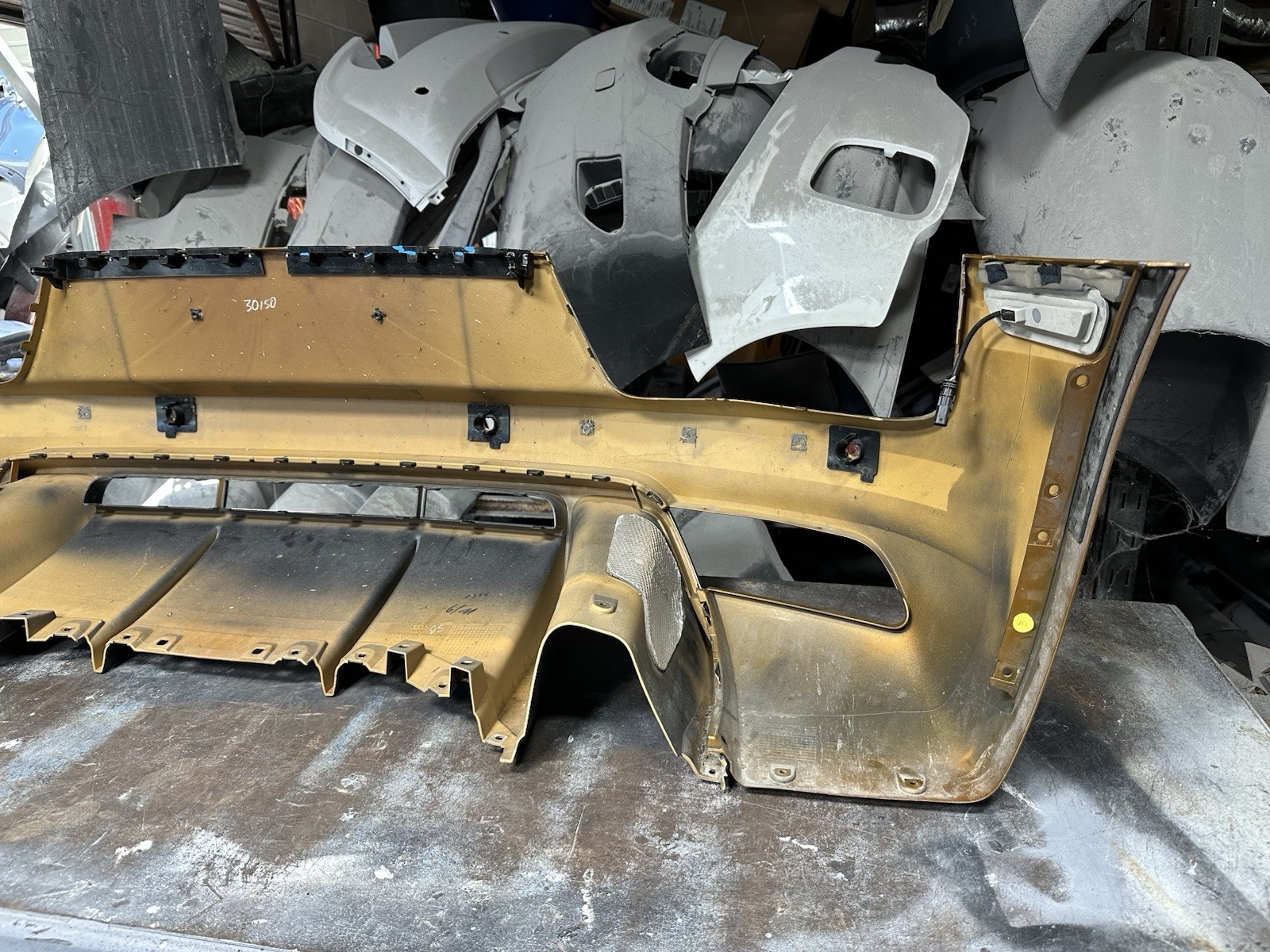 2016-2018 Audi R8 Rear Bumper And Diffuser 