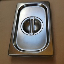 GenWare 1/4 Stainless Steel Gastronorm Pan Lid Storage Gastronorm Food Pans 1/4