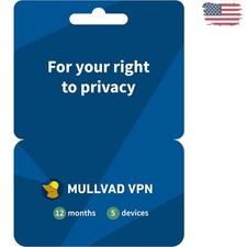 12- VPN Service for 5 Devices Secure Your Privacy Effortlessly