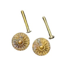 Pomoli Pomelli Mobili Lavorato Antico Bronzo Diametro 24mm COTTALI MANIGLIERIE 