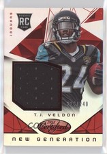 2015 Certified New Generation Jerseys Mirror Red 224/249 TJ Yeldon #NG-TY 2u3
