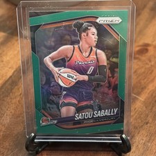 2025 Panini Prizm WNBA - Satou Sabally #4 Green Prizm