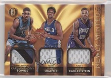 2015 Gold Standard 8/25 Karl-Anthony Towns Willie Cauley-Stein Jahlil Okafor 3b3