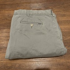 Polo Ralph Lauren Chino Pants Straight Fit Gray Men  s 50x32 Big Tall No Stretch