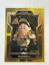 Topps Chrome Disney Pixar Up Russell #031/100 Gold Parallel