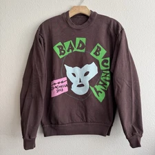 Bad Bunny Coachella Sweatshirt Size Large Coachella 2023 Exclusive Brown