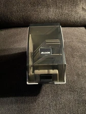 Vintage ALLSOP  3.5 Floppy Disk Holder File Box Storage 4 dividers