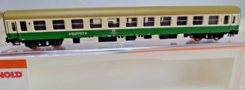 Arnold N3233 Buffett Passenger Car Halberstadt DR Epoch 4 in Original Packaging New