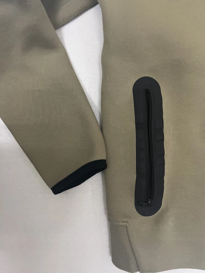 Nike Zip Up Hoodie Jacket Youth X-Large Green - Image 3 of 4