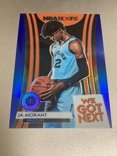 2019-20 Panini Hoops Premium Stock Ja Morant RC Rookie Blue Prizm We Got Next