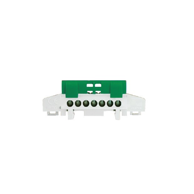 LZ 7/Z TERMINAL STRIP 7X16.0MM² IP20 INSULATED FOR RAILS E.4172