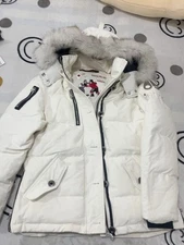 MOOSE KNUCKLES 2way Real Fur Down Jacket