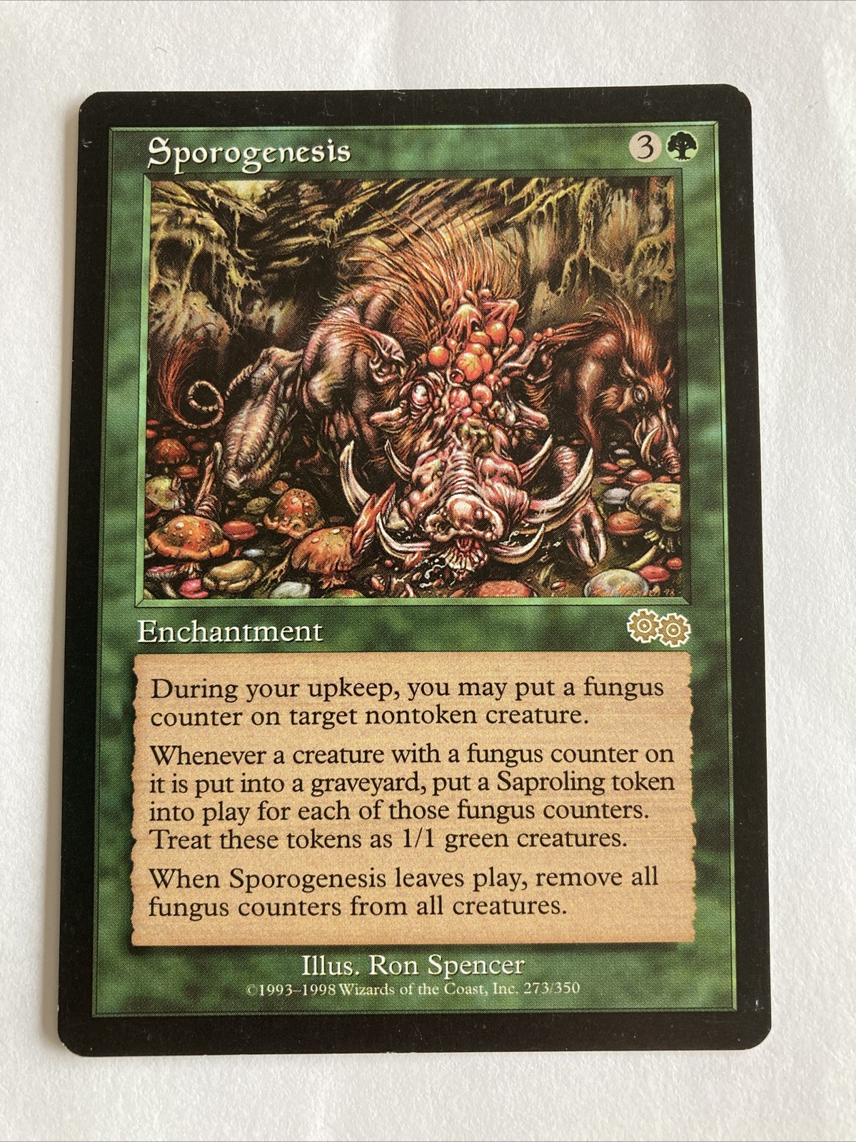 Sporogenesis Urza's Saga MTG LP