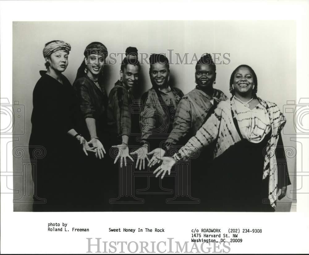 1991 Press Photo Sweet Honey in the Rock, Music Group - lrp67057