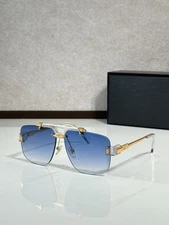 Cazal 887 Sunglasses Men’s Luxury Shield Frame Gold Temple 62-12-135