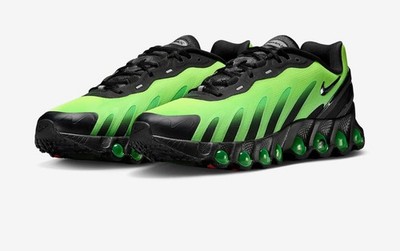 Nike Air Max DN8 Black/Green Strike-Volt Sneakers HQ4681 010 Sz 12