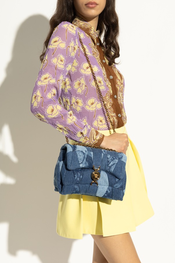 Versace - Women - Shoulder bag - Blue thumbnail 2