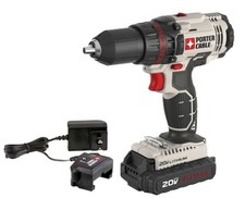 PORTER-CABLE 20V Max 1/2 in Cordless Lithium-Ion Drill Driver Kit PCC601LA NEW