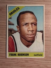 1966 TOPPS FRANK ROBINSON #310 ORIOLES (2)